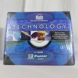 McGraw Hill SRA Real Math TECHNOLOGY e Planner, CD-ROM Grade 3 $493 Value - Picture 1 of 7