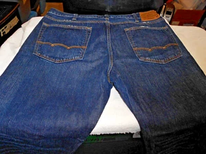 Herren American Eagle Relaxed Straight 5 Pocket blau Denim Jeans 38 x 31 (eigentlich) - Bild 1 von 4