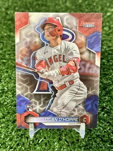Bowman's Best Logan O’Hoppe #10 Rookie RC Los Angeles Angels 2023 - Imagen 1 de 2
