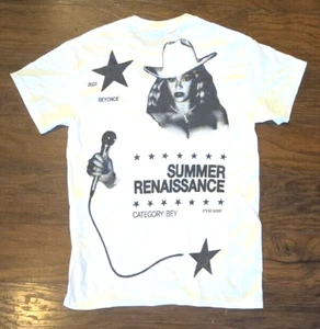 T-shirt Beyoncé Summer Renaissance World Tour - S - TAGLIA SMALL - Beyoncé - Nuova senza etichette - Foto 1 di 7