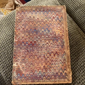 Antique Marbled Cover 'Mark Twain's Scrap Book' (Patent-1892) Read Description! - Picture 1 of 3