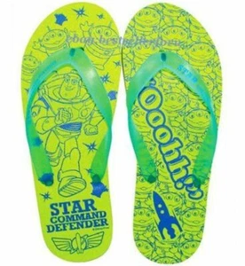 Disney Flip Flops Beach Sandals Slippers Boy Men Girl Women Adult Size 7.5 ~ 8 - Picture 1 of 12