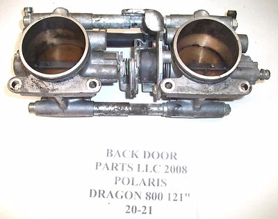 POLARIS 2009 DRAGON 800 SP MOTO DE NIEVE ACELERADOR CARROCERÍA ADMISIÓN DE COMBUSTIBLE 20-21 Foto 1 de 4