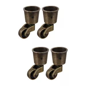 2 Pack Universal Sofa Caster Wheels Swivel for Furniture - Picture 1 of 12