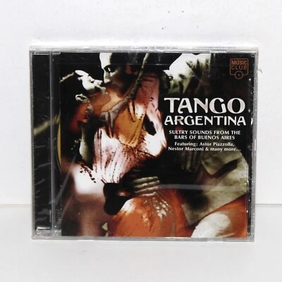 CD Tango Argentina Sultry Sounds From Bars Of Buenos Aires 1996 NEW Piazzolla - Image 1 of 3