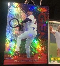 Pedro Martinez 2000 Topps Finest Gems REFRACTOR BIG Short Print Boston Red Sox