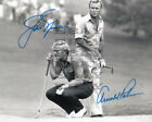 ARNOLD PALMER, JACK NICKLAUS Signed8x10 autographed photo Reprint