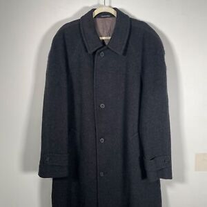 Ermenegildo Zegna Vintage abrigo lana mezcla cachemira alta moda hombres...