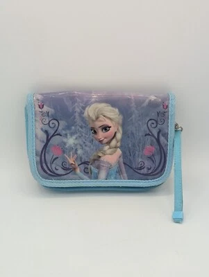 Nintendo 3DS XL DSi Lite Disney Frozen Elsa Carry Case Blue - Used & Cleaned - Image 1 of 4