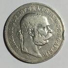 Hungary 5 Korona 1900 KB World Silver Coin KM# 488 Circulated Francis Joseph I