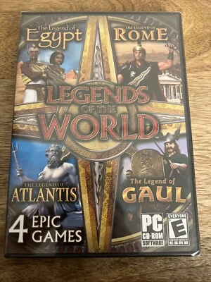 Legends Of The World Video Game Pc Cd-ROM E-Everyone (Factory Sealed)  - Image 1 of 4