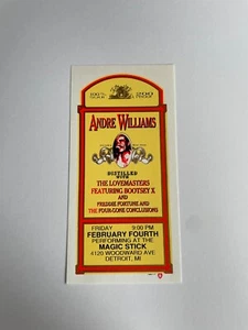 Vintage Mark Arminski Andre Williams show, Serigraph Handbill 2000 Screen Print - Picture 1 of 3