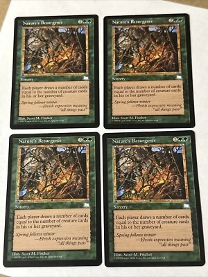 Nature’s Resurgence X4 Weatherlight Ex/NM Condition See Pics Front/back - Image 1 of 4