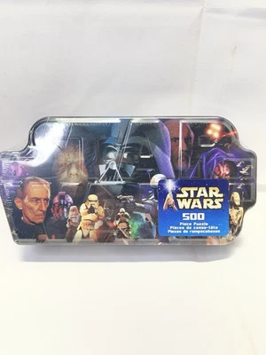 Rompecabezas de 500 piezas Hasbro Villains Star Wars 2002 almacenamiento coleccionable lata sellada Foto 1 de 4