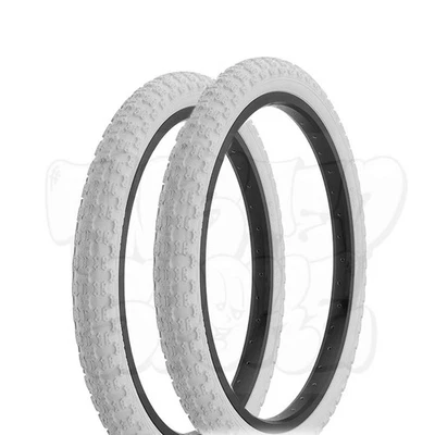 PAAR Duro BMX Comp III Dirt Freestyle Reifen Oldschool Retro weiß 20 x 2.125 - Bild 1 von 2