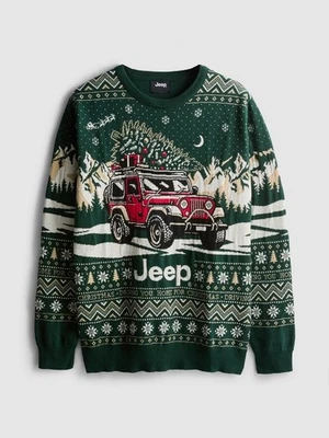 Jeep Christmas Jumper new with tag warm winter Christmas gift Primark