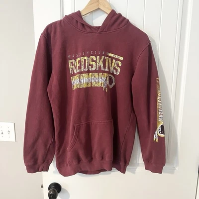 Vintage Washington Redskins Pullover Sweatshirt Hoodie Youth Boys Size XL (18) - Image 1 of 4