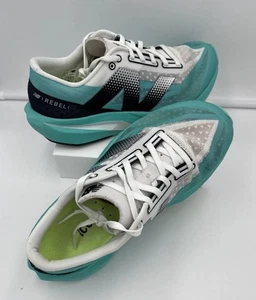 New Balance FuelCell Rebel v4 Running Shoes Mens 7 Cyber Jade/White MFCXCT4 - Picture 1 of 9