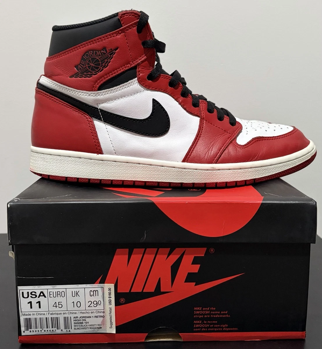 Las mejores ofertas en Jordan 1 Retro OG High Chicago | eBay