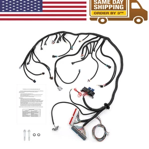 1997-2006 VORTEC LS1 SWAP STANDALONE WIRING HARNESS W/4L60E DBC 4.8L 5.3L 6.0L M - Picture 1 of 11