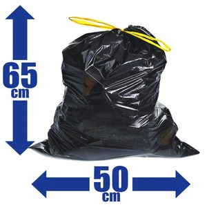 100x Müllsäcke 30L Zugband Extra Stark Reißfest Abfallsäcke Zugbandsack Müllsack - Bild 1 von 3