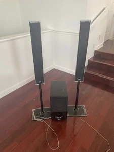 LG SB95PZ-D Subwoofer mit Surround hohen Lautsprechern und Kabeln inklusive kabellos - Bild 1 von 10