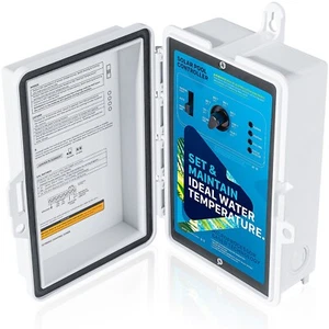Controlador de temperatura de bañera de hidromasaje Hayward Goldline GL-235 Aquasolar piscina spa - Imagen 1 de 10