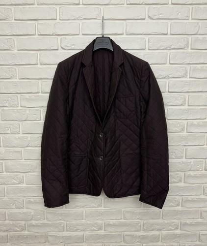 Giacca trapuntata uomo Burberry London blazer reversibile cotone taglia 50