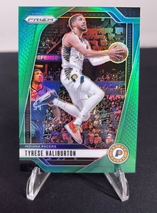 2024-25 Panini Prizm - Tyrese Haliburton #99 Green Wave Prizm - Picture 1 of 2