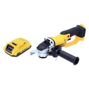 DeWalt DCG 412 Akku Winkelschleifer 18V 125mm Solo + 1x Akku 2Ah- ohne Ladegerät - Bild 1 von 4