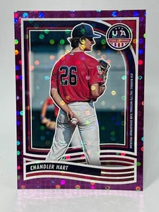 2024 Panini USA Stars & Stripes CHANDLER HART #199 Purple Parallel 78/99 - Picture 1 of 2