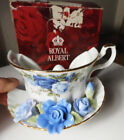 Royal Albert MOONLIGHT ROSES Nachtlicht - Steckbare Porzellan Teetasse, mit Box