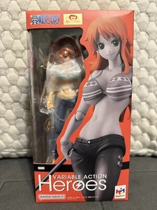 MegaHouse Nami Variable Action Heroes ONE PIECE Actionfigur Neu US VERKÄUFER - Bild 1 von 6