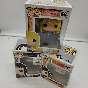 POP Animation - Mixed lot Lucy, Gohan and Major