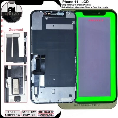 iPhone 11 Original Screen Replacement, Genuine Grade A - Image 1 of 4