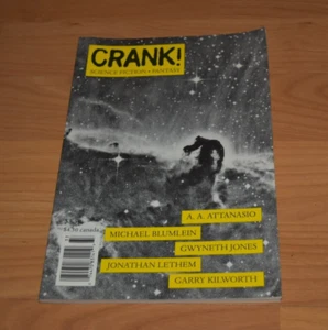 Crank! Magazine Number 1 AA Attanasio Gwyneth Jones - Picture 1 of 3