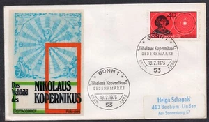 067 - Germany 1973 - The 500th Ann. of the Birth of Nicolaus Copernicus - FDC - Picture 1 of 2