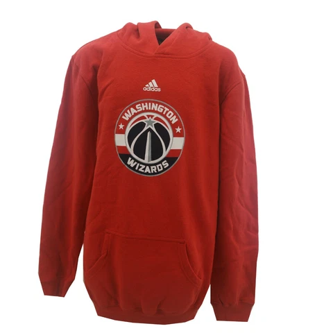Washington Wizards Official NBA Adidas Kids Youth Size Hooded Sweatshirt New Cover