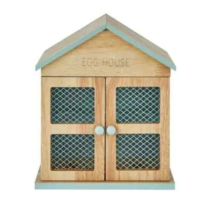 Goose Wooden Egg House ,Brown/Duck Egg - Picture 1 of 3