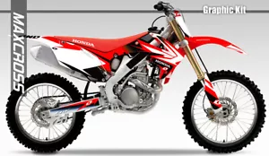 Maxcross Design Graphic kit Decal Sticker FOR HONDA 2009-2013 CRF250R CRF450R - Picture 1 of 2