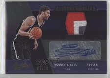2012-13 Absolute Frequent Flyer Jerseys Auto Prime /10 Brook Lopez #11 Auto