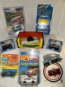 Vintage 1957 Thunderbird T-Bird Hot Wheels, Corgi, Tyco & more. Lot of 8. New!  - Picture 1 of 24