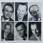 6x 1950er Foto Sammelbilder Schauspieler Dirigenten Musiker Entertainer 