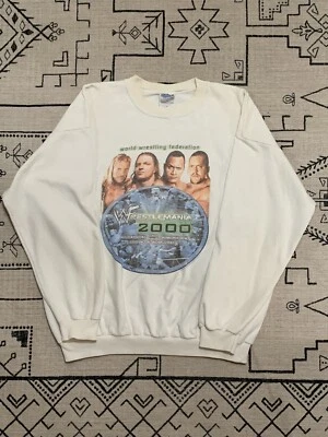 Sudadera De Colección WrestleMania 2000 XL Gildan Big Show Rock Triple H Foto 1 de 4