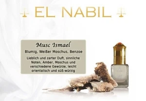 Musc Ismael 5ml Profumo Profumo Profumo - El-Nabil Misk El-Musc Olio Profumato per Uomo e Donna - Foto 1 di 4