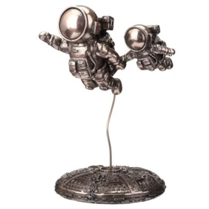 7 1/2 Inch Breathtaking Astronaut Bring Your Child to Space Day Cold Cast Resin - Picture 1 of 4