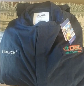 OEL Arc Flash 25cal 25 CAL/CM2 Coverall 2X , XXL. NEW WITH TAGS. - Bild 1 von 3