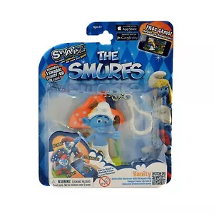 THE SMURFS COLLECTIBLE CHARACTER WITH BACKPACK CLIP VANITY NEW - Picture 1 of 3