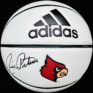 RICK PITINO SIGNED LOUISVILLE ADIDAS LOGO BASKETBALL PSA/DNA 13 CHAMPS! - Picture 1 of 2