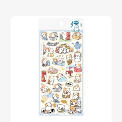 Nekoni - Cute Cartoon Animal Sticker ( 1 Full Sheet ) - Image 1 of 4